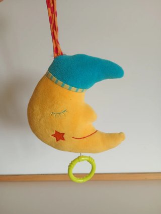 Peluche Luna Sonriente con Estrella