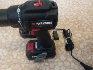 Taladro Parkside Brushless 20V
