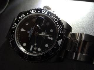 Reloj Rolex GMT-Master II Negro/Plata