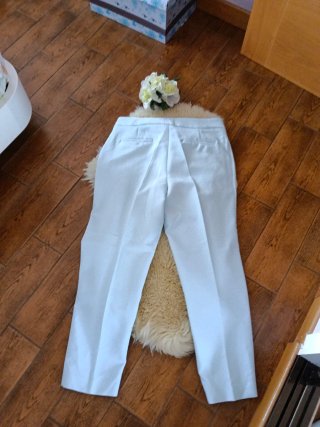 Pantalón Zara Azul Claro Pinzas