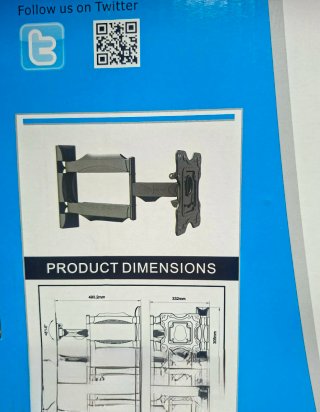 Soporte TV Invision Inclinable 26-42