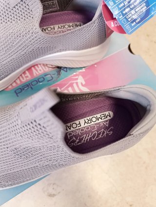 Skechers Flex Appeal 4.0 Gris Mujer Talla 38