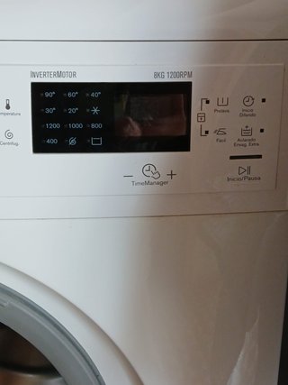 Lavadora Carga Frontal Electrolux Timecare