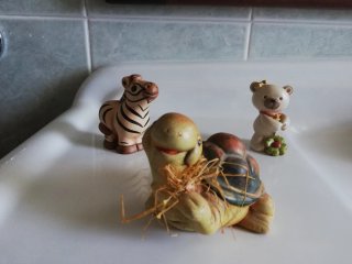 Soprammobili animaletti in Ceramica