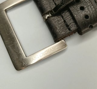 Cinturón Armani Exchange Piel Genuina Hombre