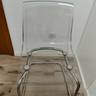 4 Sillas Tobías Ikea Transparentes