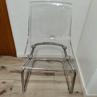 4 Sillas Tobías Ikea Transparentes