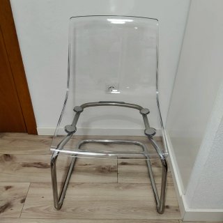 4 Sillas Tobías Ikea Transparentes