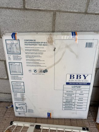 Barrera de seguridad para bebés