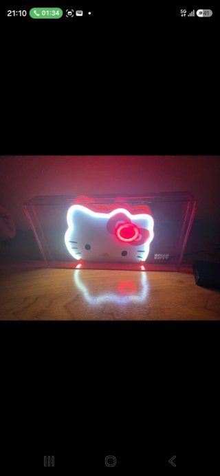 Lámpara LED Neón Hello Kitty