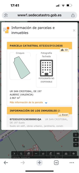 Terreno Urbano en Urb. San Cristóbal (Alberic)