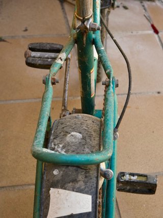 Bicicleta BH antigua a restaurar