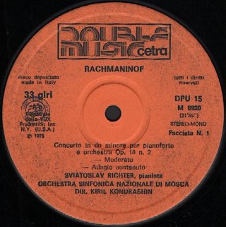 Richter - Rachmaninov, Ciaikovski, Schubert 2LP