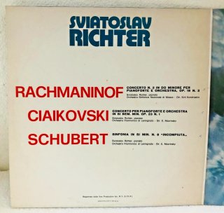 Richter - Rachmaninov, Ciaikovski, Schubert 2LP