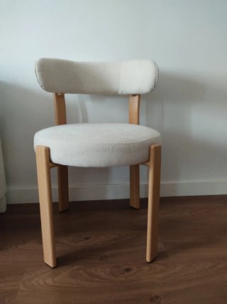 Sillas comedor tapizadas madera
