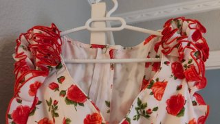 Traje de flamenca con volantes