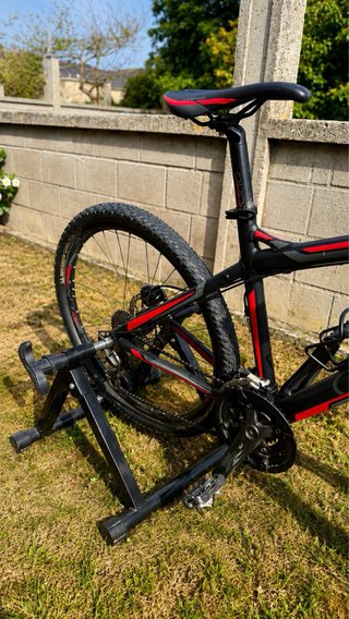 Bicicleta Ghost MTB + Rodillo