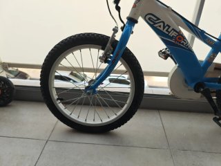 Bicicleta Infantil California Azul