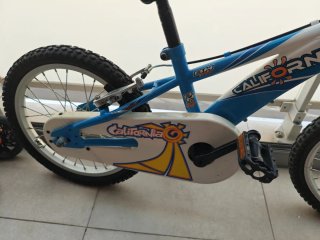 Bicicleta Infantil California Azul