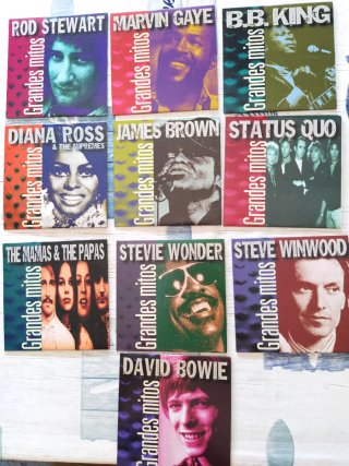 10 CDs Grandes Mitos Música