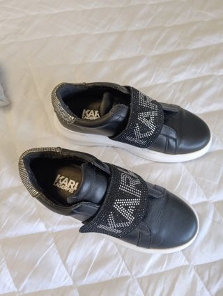 Zapatillas Karl Lagerfeld negras con strass nr 38