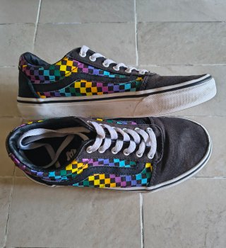 VANS Ward Multi-Color Rainbow (mis. 34)