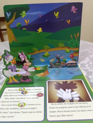 Lotes 2 libros infantiles con luz y sonido