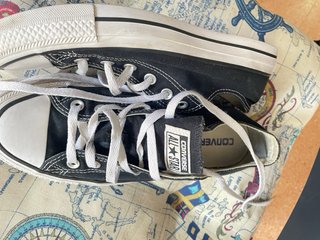 Converse All Star Negras Talla 40