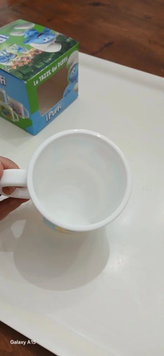 Tazza in plastica rigida "I puffi"