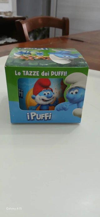 Tazza in plastica rigida "I puffi"