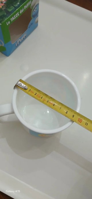 Tazza in plastica rigida "I puffi"