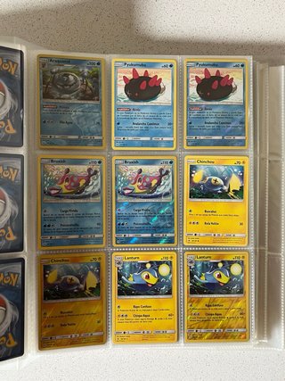 Colección Cartas Pokémon Sol y Luna Español