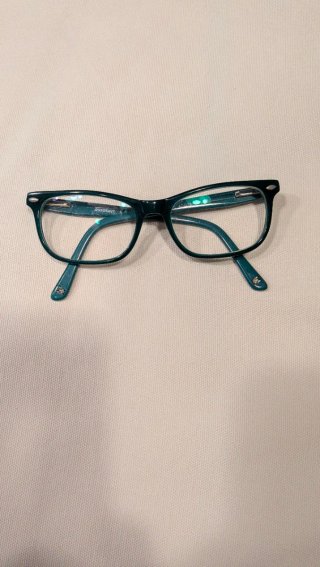 Montura de gafas para niños color verde