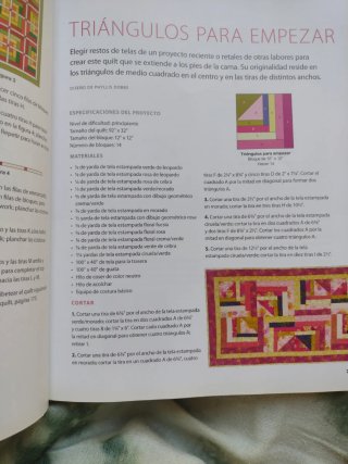 Quilts modernos con el diseño log cabin