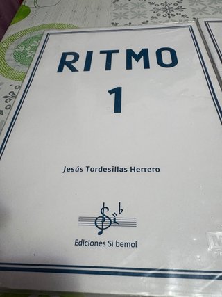 Libro Ritmo 1 Jesús Tordesillas Herrero