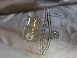 Americana HOMBRE vestir gris antracita+REGALO