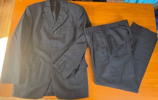 Americana HOMBRE vestir gris antracita+REGALO