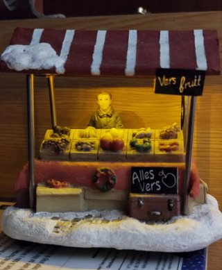 Puesto navideño