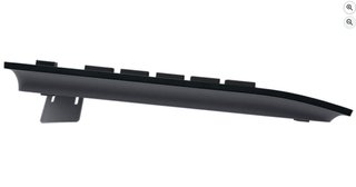 Teclado con cable Logitech K280e Pro negro