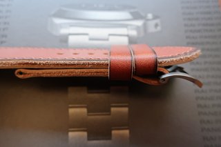 Cinturino artigianale in pelle spessa 26mm per Panerai