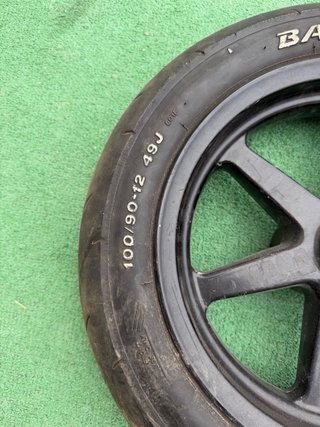 Rueda Delantera 12 Bridgestone Battlax Jog