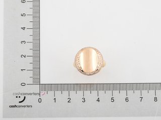 anillo oro 18k con piedra con circonita t. 13 (16,88 mm)