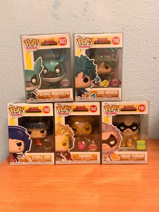Funko Pop My Hero Academia Lote 5 Figuras