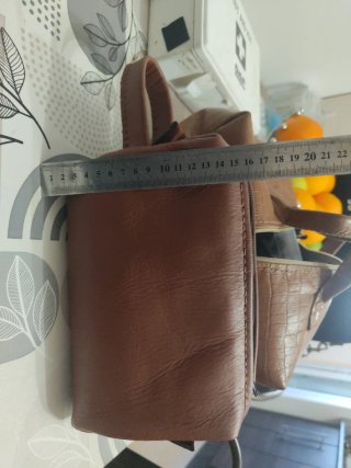 Neceser de piel auténtica