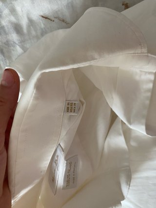 Camisa Massimo Dutti Hombre Talla 39 Blanca