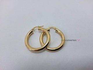 pendientes oro 18k