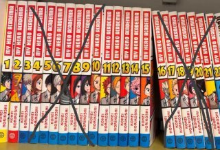 LIBROS MANGA DE MY HERO ACADEMIA 6€ CADA UNO