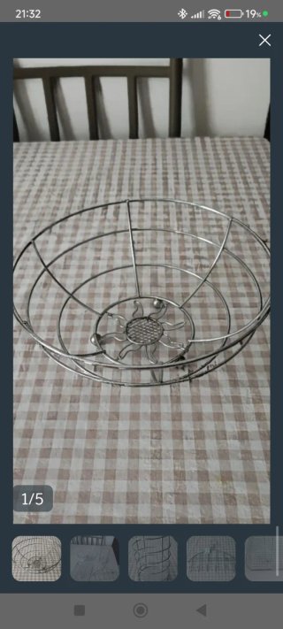 Juego 4 piezas cocina metal