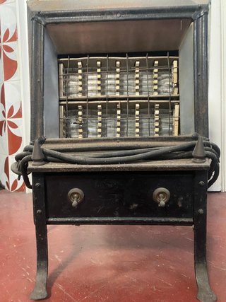 Estufa Elétrica Vintage HEATRAE Anos 30/40