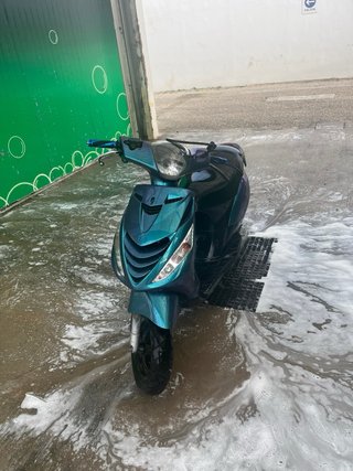 Piaggio Zip Scooter Azul/Verde